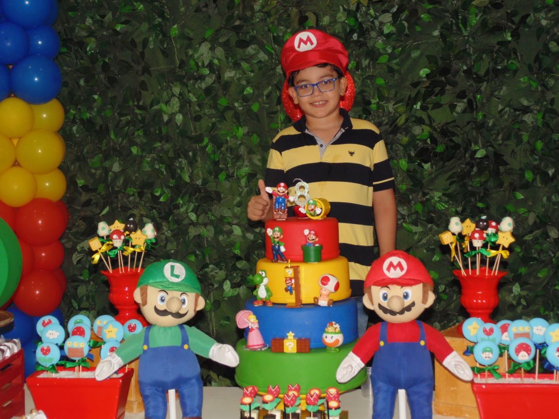 Mario Bros - Wagner 8 anos